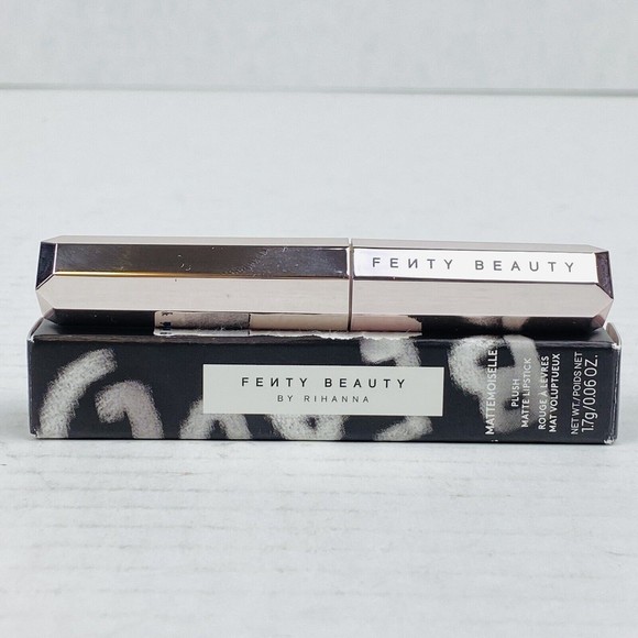 NEW Fenty Beauty by Rihanna Plush Matte Lipstick NIB Ya Dig!? Purple - Picture 3 of 7